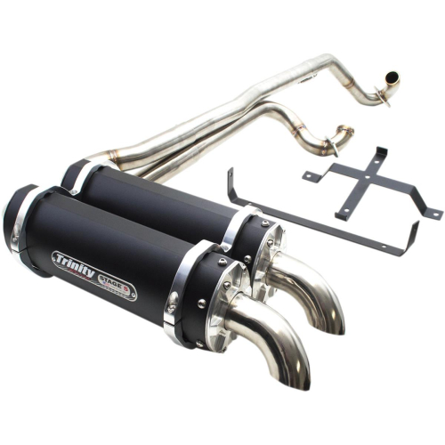 Trinity Racing - Trinity Racing Stage 5 Full System - Black Muffler - TR4105DBK