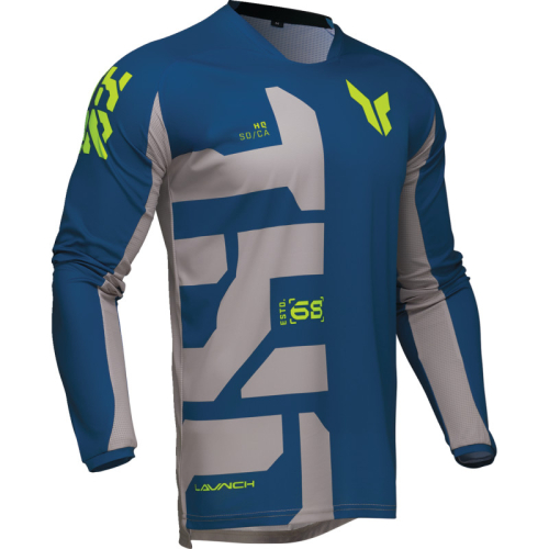 Thor - Thor Launchmode Forge Jersey - 2910-8207 - Blue - Large