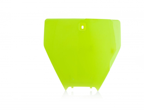 Acerbis - Acerbis Front Number Plate - Fluo Yellow - 2462584310