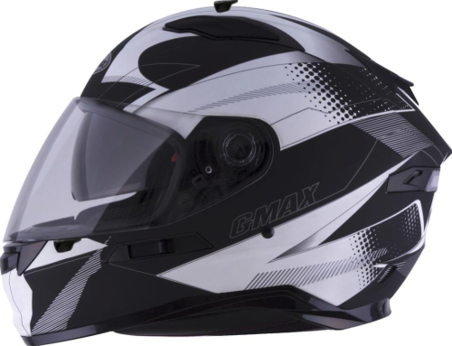 G-Max - G-Max FF98 Apex Helmet - G1981453 - Matte Black/Dark Silver - X-Small