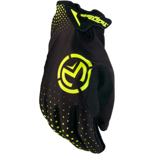 Moose Racing - Moose Racing SX1 Gloves - 3330-6068 - Black/Hi-Viz Yellow - X-Large
