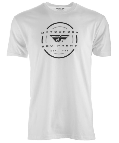 Fly Racing - Fly Racing Helix T-Shirt  - 352-1064L - White - Large