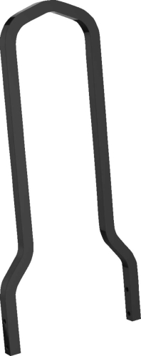 Khrome Werks - Khrome Werks Sissy Bar - Lowboy - Black - 262806