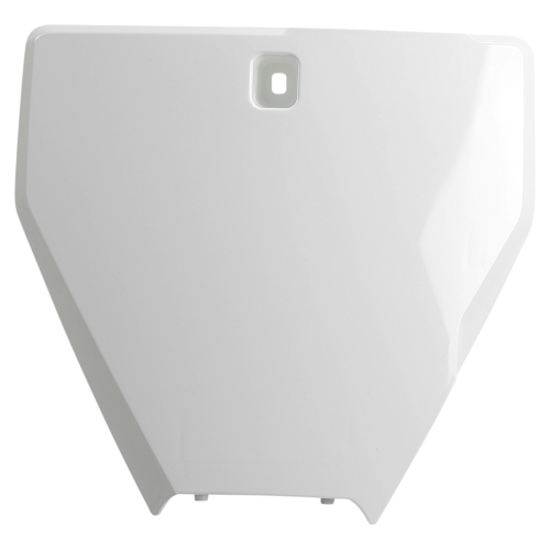 UFO Plastics - UFO Plastics Front Number Plate - White - HU03367-041