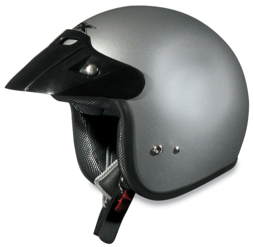 AFX - AFX FX-75 Solid Helmet - 0104-0080 - Silver - Large