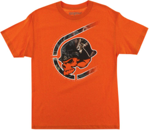 Metal Mulisha - Metal Mulisha Black Out T-Shirt - FA6518011ORGM - Orange - Medium