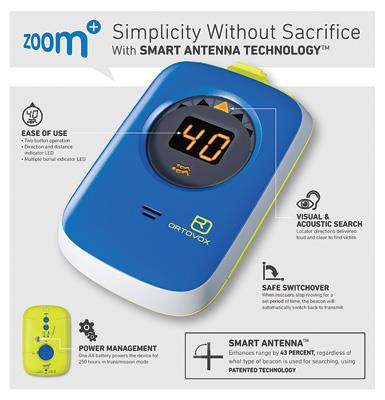 Ortovox - Ortovox Zoom plus Avalanche Transceiver - 11390 00002