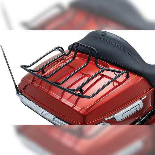 Kuryakyn - Kuryakyn Luggage Rack - Gloss Black - 7137