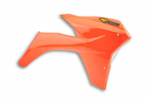 Cycra - Cycra Powerflow Radiator Shroud - Orange - 1CYC-1895-22