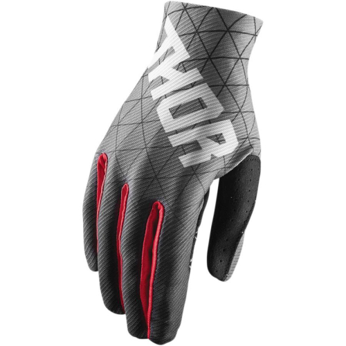 Thor - Thor Void Vawn Gloves - XF-2-3330-4698 - Black/Red - X-Small