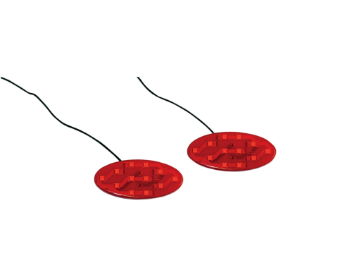 Custom Dynamics - Custom Dynamics Brightsides Running Lights - Red - SPY-BRTSIDE-R