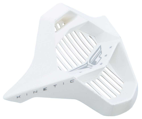 Fly Racing - Fly Racing Visor for Kinetic Pro Coldweather Helmets - Matte White/Black - 73-48271