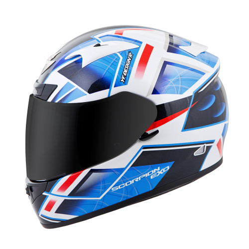 Scorpion - Scorpion EXO-R710 Fuji Helmet - 71-4302 - Fuji Blue - X-Small
