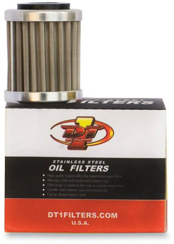 Dt-1 Racing - Dt-1 Racing Stainless Steel Oil Filter - DT1-DT-09-50S