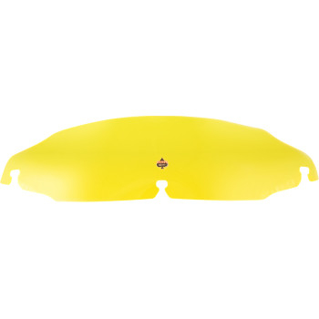 Klock Werks - Klock Werks Kolor Flare Windshield - 3.5in. - Yellow Ice - KWW-01-0654