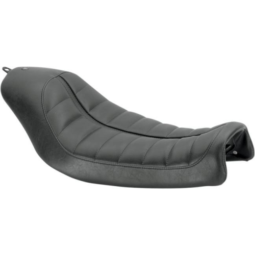 RSD - RSD Enzo Solo Seat - Black Distressed Vinyl - Raised Detailing - 76922