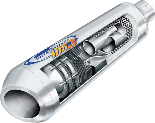 SuperTrapp - SuperTrapp IDS2 Tunable Silencer/Spark Arrestor - Quiet Series - 611-3400