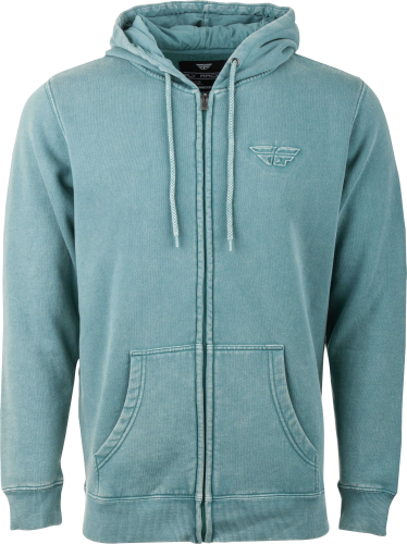 Fly Racing - Fly Racing Snow Wash Hoodie - 354-0235S - Sage - Small