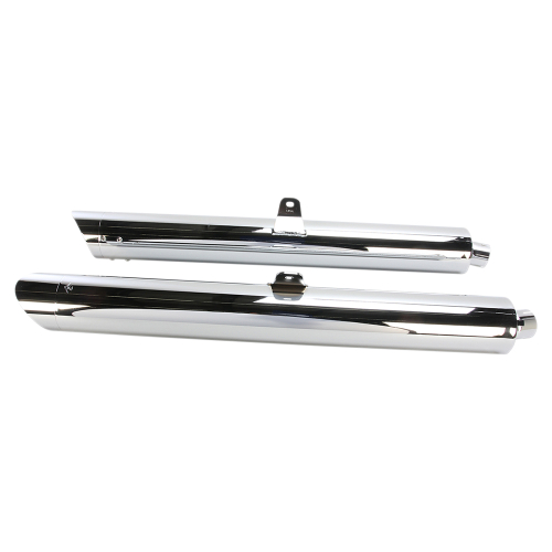 Cobra - Cobra Slip-on True Duals with Billet Tips - Long Scalloped - 1216