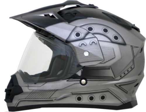 AFX - AFX FX-39 Hero Helmet - 0110-4162 - Hero Silver - Medium
