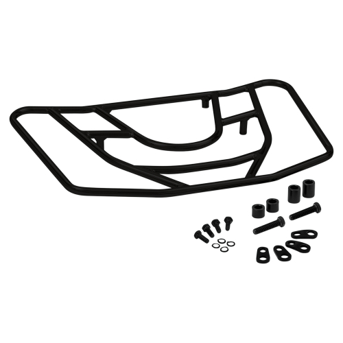 Show Chrome - Show Chrome Tour Luggage Rack - Matte Black - 52-830BK