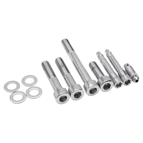 Gardner-Westcott - Gardner-Westcott Rear Caliper Mounting Allen Bolt Kit - Chrome - P-80-149