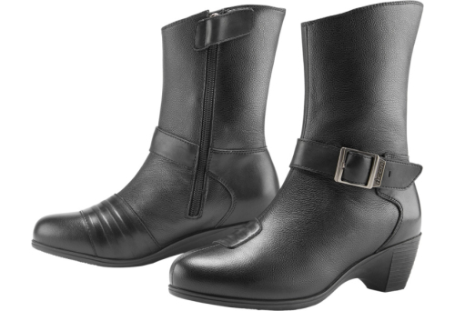 Icon - Icon Tuscadero Womens Boots - CE - 3403-1188 - Black - 6.5