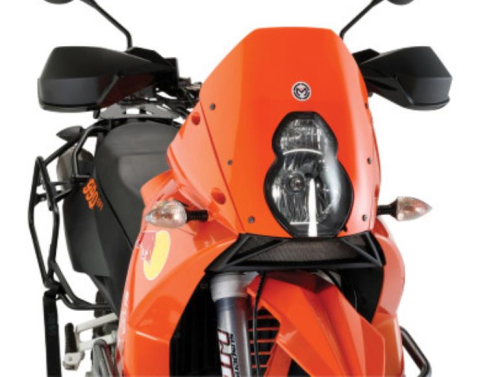 Moose Racing - Moose Racing Adventure Windscreen - Shorty (-5in.) - Solid Orange - S-MKTMOR