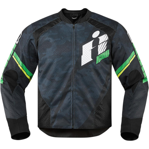 Icon - Icon Overlord Primary Jacket - XF-2-2820-3643 - Green - Large