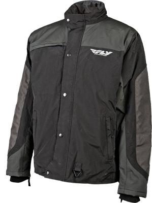 Fly Racing - Fly Racing Aurora Jacket (2014) - 470-2110S - Black/Gray - Small