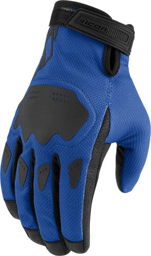 Icon - Icon Hooligan CE Gloves - 3301-4362 - Blue - Large