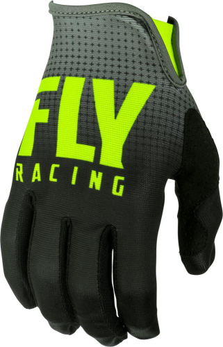 Fly Racing - Fly Racing Lite Hydrogen Gloves - 372-01009 - Black/Hi-Vis - 9