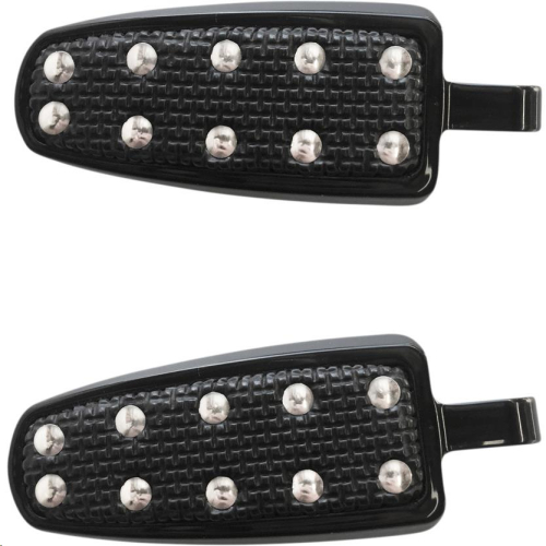 Cyclesmiths - Cyclesmiths Banana Board Male Mount Footpegs with Rivets - 126-SB