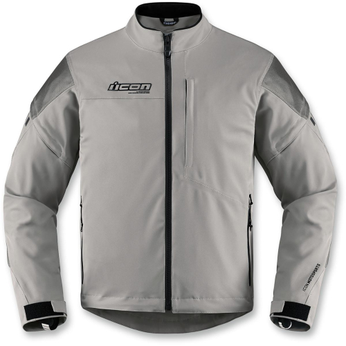 Icon - Icon Tarmac Waterproof Jacket - XF-2-2820-4032 - Gray - Medium