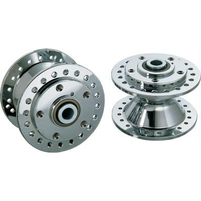 Drag Specialties - Drag Specialties Chrome Front Hub Assembly - 15-0503A-BX-LB1