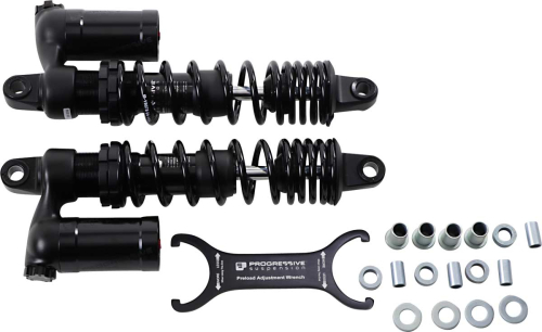 Progressive Suspension - Progressive Suspension 970 Series Piggyback Shocks - 13in. - Black - 970-1014B