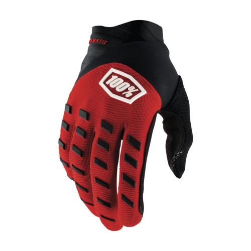 100% - 100% Airmatic Gloves - 10000-00027 - Red/Black - Large