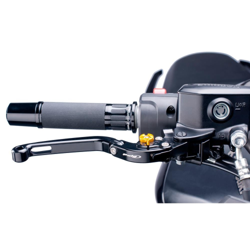 PUIG - PUIG Hi-Tech Extendable/Folding Clutch Lever - Black - 8873N