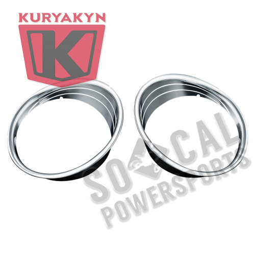 Kuryakyn - Kuryakyn Driving Light Bezels - 5622