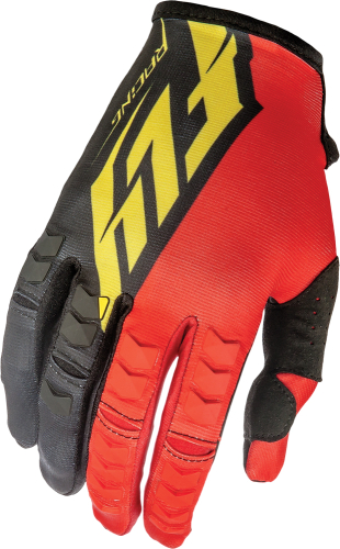 Fly Racing - Fly Racing Kinetic Gloves (2016) - 369-41307 - Red/Black/Yellow - X-Small