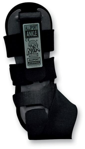 Allsport Dynamics - Allsport Dynamics 147 MX-2 Ankle Brace - Left - 147-ALBV - Black - OSFM