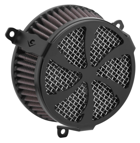 Cobra - Cobra Swept Air Cleaner Kit - Black - 606-0101-01B