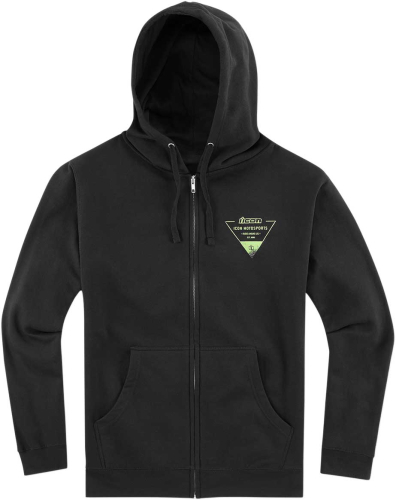 Icon - Icon 3.11 Zip Hoody - 3050-5200 - Black - Medium