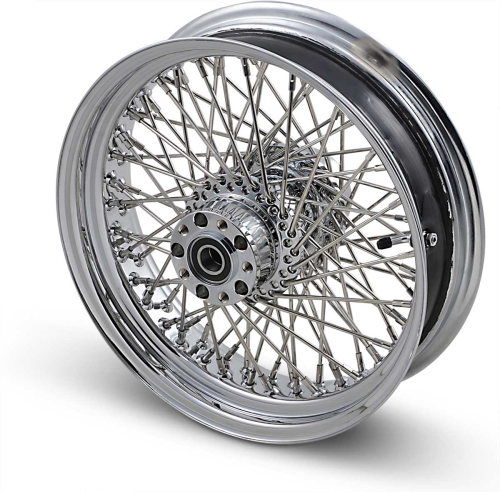 Drag Specialties - Drag Specialties Laced 80 Spoke 16x3.5 Rear Wheel - 0204-0360