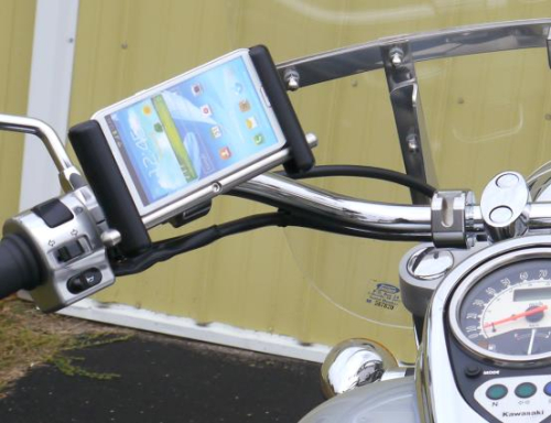 Desert Dawgs - Desert Dawgs eCaddy Slide Phone Mount - Chrome - ESL-CH-L