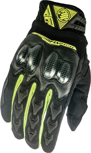 Fly Racing - Fly Racing Patrol XC Gloves (2018) - 369-06309 - Black/Hi-Viz Yellow - 09