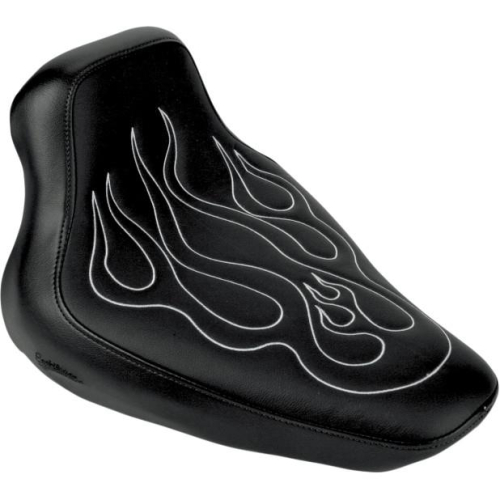Saddlemen - Saddlemen Tattoo Solo Seat with Silver Stitch - 800-01-0116
