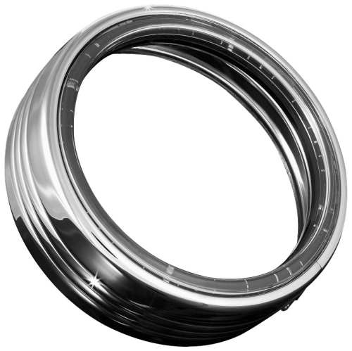 Kuryakyn - Kuryakyn 7in. LED Halo Trim Ring for Headlight - Chrome - 7750