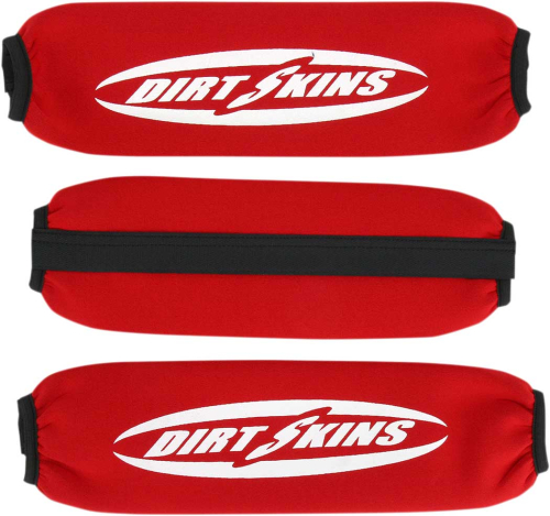 Schampa - Schampa Dirtskins Stock Shock Covers - Red - DS01-3
