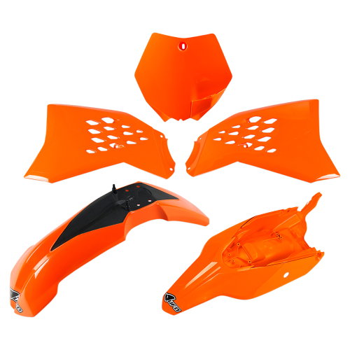 UFO Plastics - UFO Plastics Complete Body Kit - KTM Orange - KTKIT525-127